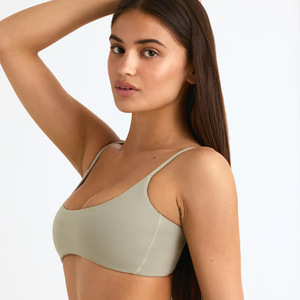 Custom Made Women <b>Stretch</b> Sports <b>Bra</b> Soft Stuff Running Yoga Straps Breathable Fitness Wear QUICK DRY Sublimation Sport <b>Bra</b> - Product Image 1