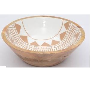 Tazón de Madera con Acabado Esmaltado para Uso en Hoteles, Restaurantes y Servicios de Catering, para Servir Frutas, Ensaladas y Sopas - Product Image 5