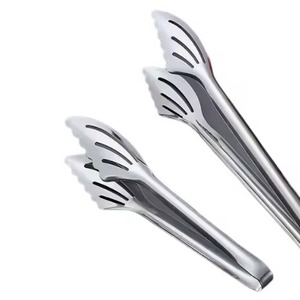 Stainless Steel Multi-Function Heavy Duty <b>Dishwasher</b> & Oven Safe Food Grade Ice Tong for Hotel Restaurant Catering Home Use - Product Image 6