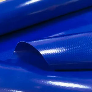 Fabricant d'usine de bâches enduites de PVC 340GSM, possède une grande quantité de bâches en matériau 10OZ - Product Image 4