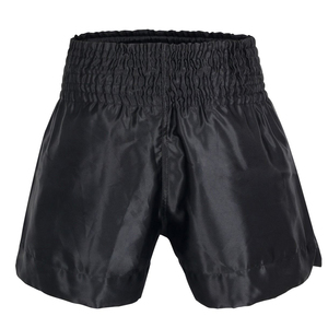 Pantalones cortos de boxeo Tiger Muay Thai al por mayor, bañadores MMA transpirables personalizados para hombres y mujeres, decoración de encaje deportivo, equipo de lucha de Kickboxing - Product Image 2