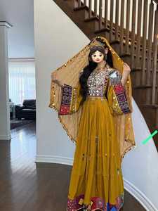Women Afghani Velvet Tribal Party & Wedding Dress Custom Size Women Dresses for <b>Sale</b> - Product Image 2