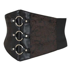 Cinturón de corsé de alta calidad para mujer, faja adelgazante, control de barriga, soporte de postura, cremallera trasera, cinturón de apertura, brocado - Product Image 3