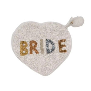 Hecho a mano con cuentas bordado novia lindo elegante Mini bolso con cremallera hermosa fantasía moda lujo última fantasía cuentas de alta calidad - Product Image 1