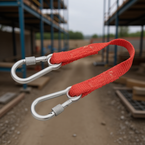 Correa Facom de 20 cm, 60 mm, de Acero Inoxidable, con Ganchos Dobles de Seguridad y Tornillo SLS - Product Image 3