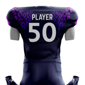 Nouveauté, vêtements de sport, couleur unie, uniforme de football américain, séchage rapide, uniforme de football américain sur mesure - Product Image 3