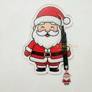 Nuevas Palas Acrílicas Personalizadas y Ecológicas para Navidad con Soporte Magnético para Pinzas de Extensión de Pestañas - Product Image 1