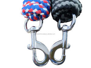 พรีเมี่ยมม้าฟองน้ำโพลีเอสเตอร์ถัก Texrised นุ่มนำเชือก2 Mtr ความยาว18มิลลิเมตรหนาสีแดง/สีเหลือง/นกเป็ดน้ำที่มี54กรัมเบ็ด Bighai - Product Image 5