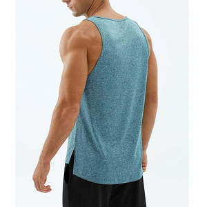 Nouvelle Arrivée 2025 – Débardeur Homme 100% Coton Écologique, Couleur Personnalisable, Séchage Rapide, Respirant, Logo Avant, Prix de Gros - Product Image 4