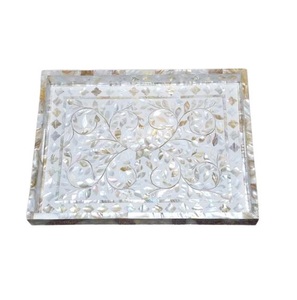 Ramadán Platos para servir comida Bandejas Diseño elegante Eid Mubarak Bandejas para servir chocolate Bandeja para servir comida Platos - Product Image 3