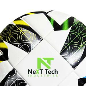 Balón de entrenamiento de fútbol de Next Tech Industries, material de PU para fines de entrenamiento con diseño personalizado y logotipo personalizado - Product Image 6