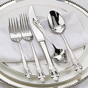 El mejor juego de cubiertos de acero inoxidable de calidad superior adecuado para eventos formales restaurantes hoteles y cenas de banquetes de alta gama - Product Image 1