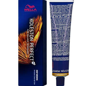 Wella Koleston Perfect ME colorante professionale per capelli 60ml 5/73 marrone chiaro dorato a base di erbe biologiche Semi-permanenti senza ammoniaca