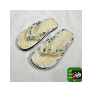 Zapatillas de interior silenciosas hechas de fibra de coco natural y algas marinas, sandalias suaves y cómodas para hombres y mujeres - Product Image 4