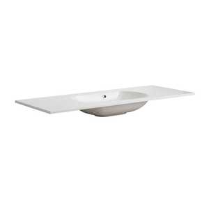 อ่างล้างหน้าขนาด 120 ซม. แบบไม่มีรูติดตั้งก๊อกน้ำ - Product Image 1