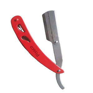 Navajas de Afeitar de Borde Recto para Barbería, Soporte para Navaja de Afeitar, Hoja Plegable de Acero Inoxidable, Navaja para Cabello Fabricada por Pissco Pakistán - Product Image 5