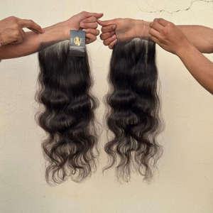 Swiss HD Lace Closure Frontal Wigs Brazilian Human <b>Hair</b> 5x5 13x6 <b>Body</b> <b>Wave</b> <b>Hair</b> Raw Temple Human <b>Hair</b> Bundle for Women - Product Image 2