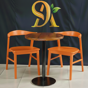 Chaise de restaurant en teck massif de haute qualité - Design minimaliste et doux, utilisation en extérieur et en supermarché, vente en gros uniquement - Product Image 1