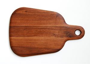 Tabla de cortar de madera de acacia hecha a mano con mango Tabla de cortar de madera natural duradera para cocina, carne, queso, vegetales - Product Image 2