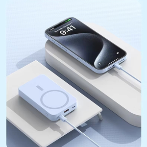 22.5W ngân hàng điện từ nhanh chóng sạc điện thoại di động 10000mAh 15W sạc không dây xách tay từ ngân hàng điện - Product Image 4