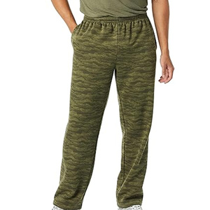 Pantalones Deportivos de Hombre, Talla Grande, Lavados, Ecológicos, de Alta Calidad, Casuales, de Lona, de Peso Medio, Pierna Ancha, Holgados - Product Image 2