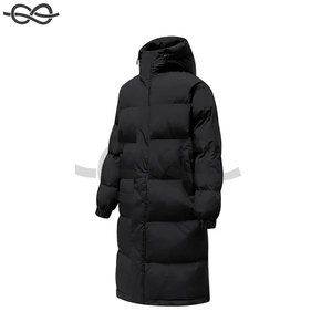 Abrigos acolchados largos de invierno para hombre, chaquetas cálidas y gruesas con cremallera abotonada con cuello levantado y capucha para clima frío, prendas de vestir - Product Image 3