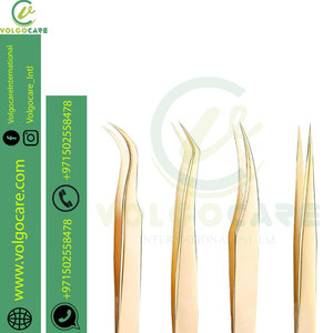 Pinzas de Punta inclinada de precisión profesional 2024 fabricadas con acero inoxidable disponibles en todos los colores y estilos - Product Image 4