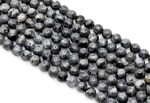 Huge Demand Attractive Natural Loose Beads Wholesale Black <b>Labradorite</b> a 8mm Round Gemstone Beads Anshul Impex - Product Image 2