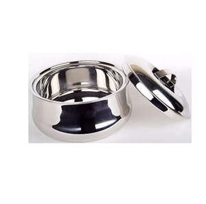 Boîte Chapati en acier avec couvercle et pince en métal Boîte Roti de conception la plus récente pour une taille personnalisée pièce design aspect prix bon marché - Product Image 1