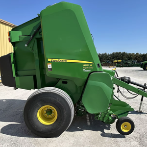 Presse à balles rondes John Deerre 2020 M 460 pour usage agricole avec moteur et composants de base - Product Image 6