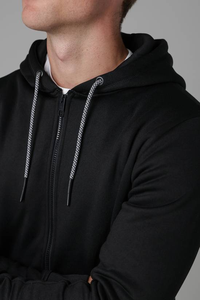 Sudaderas con Capucha para Hombre al por Mayor, Corte Regular, Forro Polar Grueso, Estilo Urbano, Unisex, Personalizables con Logotipo Bordado en 3D - Product Image 3