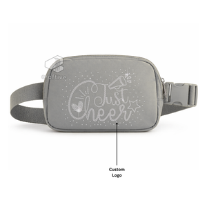 Sac banane personnalisé en strass pour pom-pom girls, ajustable, pour la danse et le sport, sac ceinture personnalisé - Product Image 4