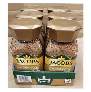 Café moulu Jacobs Cronat Gold Premium 250g, sacs en gros pour distributeurs et supermarchés - Product Image 2