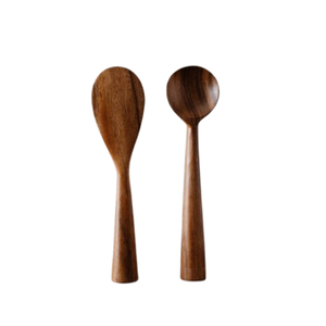 Utensilios ecológicos más vendidos, cuchara de madera de acacia para restaurante, utensilios de cocina, buen precio, venta al por mayor de la fábrica de Vietnam - Product Image 6