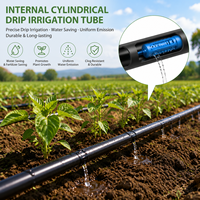 Tuyaux d'irrigation goutte à goutte PE 16 mm à logo personnalisé et utilisation facile pour systèmes d'arrosage et d'irrigation