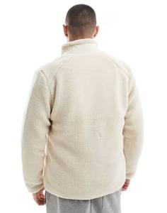 Sudaderas con capucha para hombre, abrigo de invierno, forro polar 100% algodón, forro polar de Color sólido, chaqueta térmica con cremallera, chaqueta de piel de Sherpa personalizada - Product Image 2