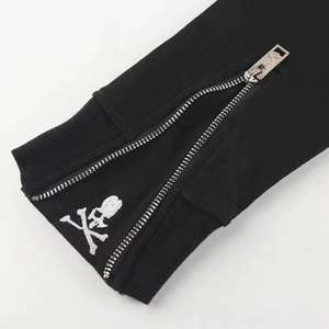 Haute qualité hommes personnalisé surdimensionné pull à capuche à manches longues lâche goutte épaule couleur unie hip-hop sweats à capuche - Product Image 4