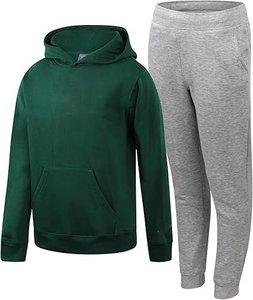 Ensemble de survêtements pour garçons-Sweat à capuche en polaire 2 pièces et pantalon de survêtement Jogger-Active Sweatsuit - Product Image 1