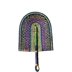 Best Selling Natural Seagrass <b>Fan</b> for <b>Wall</b> Hanging Decor Made in Vietnam With Wholesale Price - Product Image 4