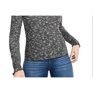 Crave Fame Juniors' Cozy Rib-Knit Top Casual <b>Print</b> Style in Black Size <b>Extra</b> <b>Large</b> for Autumn and Winter Seasons - Product Image 3