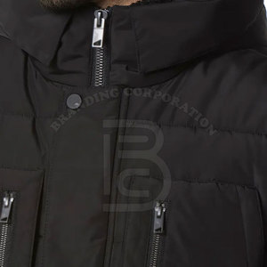 Custom Oversized Hombres Stand Collar Bubble Jacket High Street Style Premium Quality Winter Season Logo Mejor Precio Venta Pakistán - Product Image 3