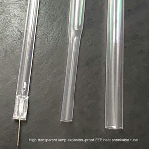 RoHs PTFE 2305312 1.7:1 4:1 fep pfa 1.3:1 pvdf kynar 2:1 nhiệt độ cao chịu nhiệt co lại ống rõ ràng co ngót Ống - Product Image 5