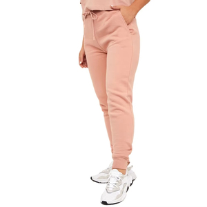 Pantalones de chándal holgados de mujer de lana de cintura alta lisos de gran tamaño con logotipo personalizado, pantalones de chándal para mujer, pantalones deportivos para mujer - Product Image 3
