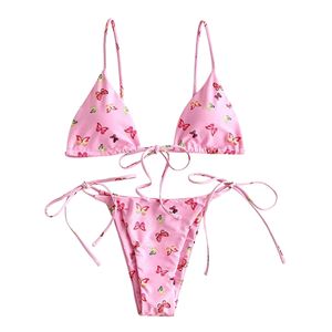 Nouveauté : Ensemble de bikini pour femmes, motif animalier |   Logo avant personnalisable |   Vêtements de plage tendance |   Approvisionnement en gros - Product Image 6
