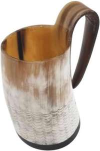 แก้วมักสไตล์ไวกิ้งแกะสลักด้วยมือขนาดเล็กสำหรับงานปาร์ตี้และงานแต่งงาน - Product Image 2