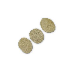 3pcs 100% Natural Turkey-made Pumpkin Peeling Disc Loofah Fast Delivery Bath <b>Scrubber</b> for Body and <b>Face</b> Use - Product Image 4