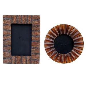 Cadre photo en corne fait main de qualité supérieure pour la décoration murale - Product Image 5
