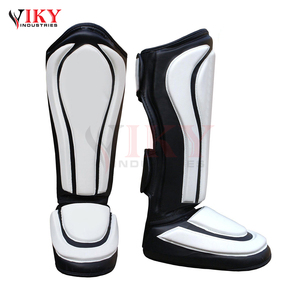 Ventes directes d'usine Leggings personnalisés de combat gratuit protège-cou-de-pied de boxe Muay Thai protecteur d'entraînement protège-tibias - Product Image 6