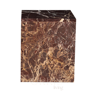 Mesa de Noche de Mármol Natural, Diseño Moderno Hecho a Mano, Muebles de Lujo para Apartamento, Sala de Estar, Dormitorio, Comedor, Decoración de Hotel - Product Image 3