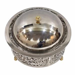 Olla de Acero Inoxidable de Lujo para Buffet, Calentador de Alimentos, Plato para Servir, Tapa Ecológica - Product Image 2